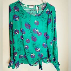 Green Blouse Size Medium